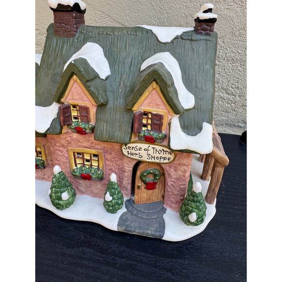 Vintage Sense of Thyme Christmas Village House 2001 - Picture 2 of 7